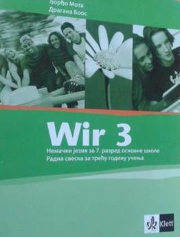 Nemački jezik 7, radna sveska „WIR 3”